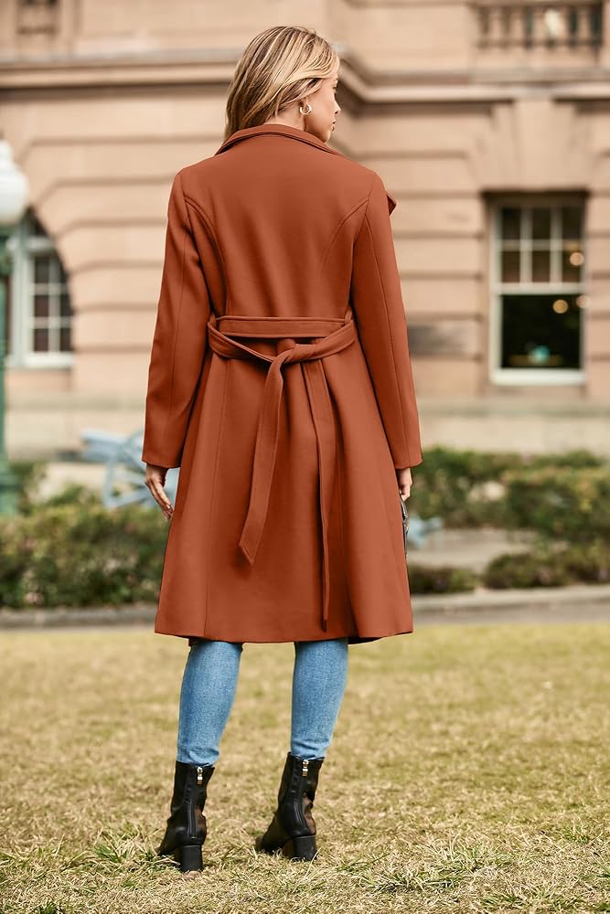 Amazon.com: GRACE KARIN Womens Trench Peacoat 2024 Fall